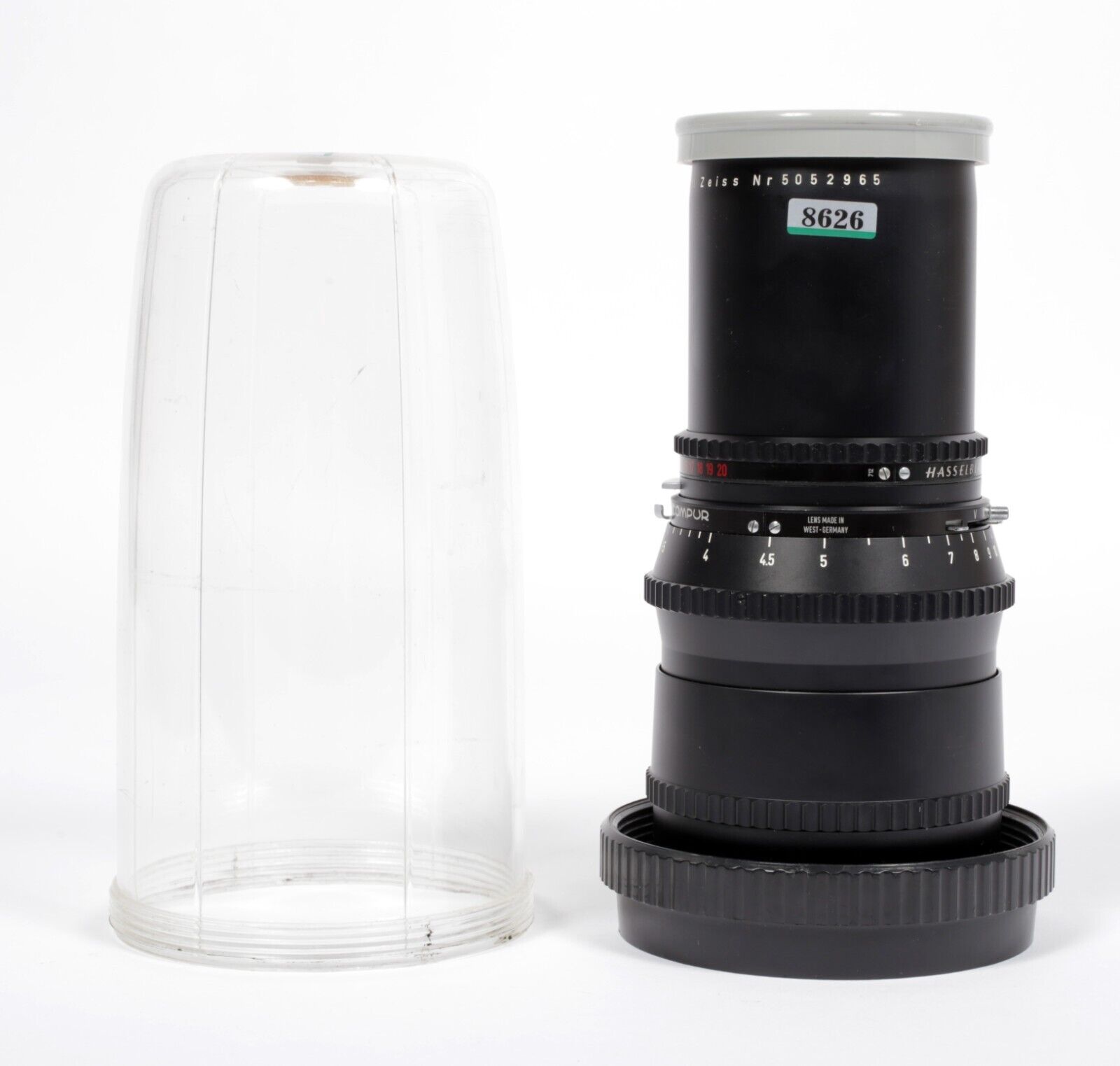 Hasselblad Carl Zeiss Sonnar T* 250mm F5. lens + bubble case #8626
